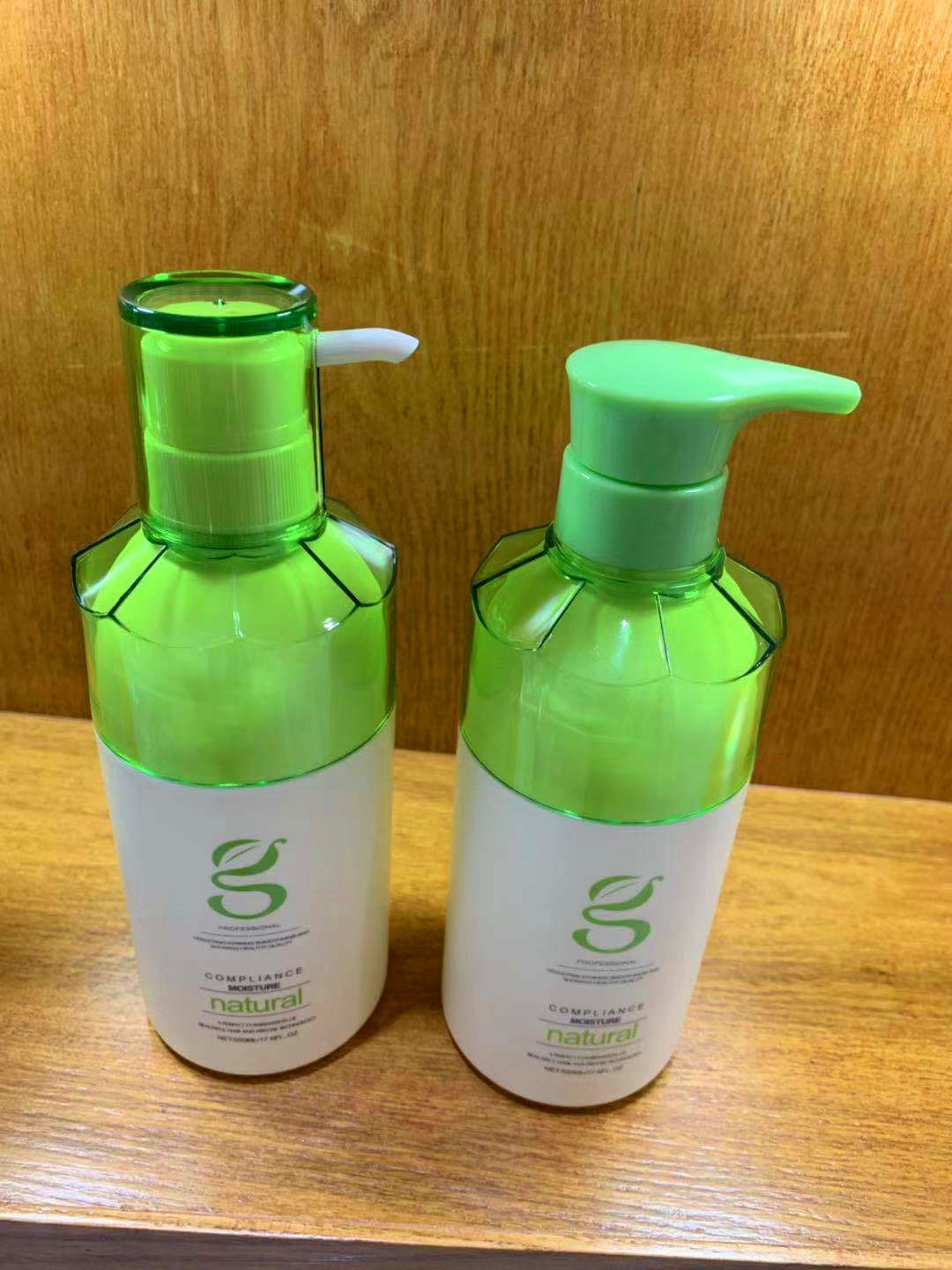 供应新款圆形600ml洗发水瓶子pe洗发水包装瓶子厂家直销