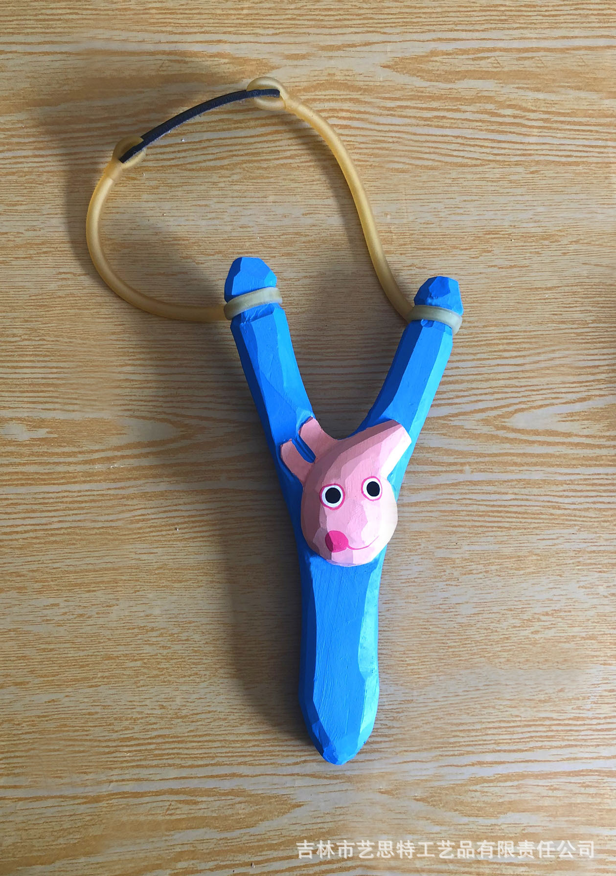 手工雕刻木雕弹弓卡通弹弓动物玩具弹弓儿童玩具弹弓地摊旅游弹