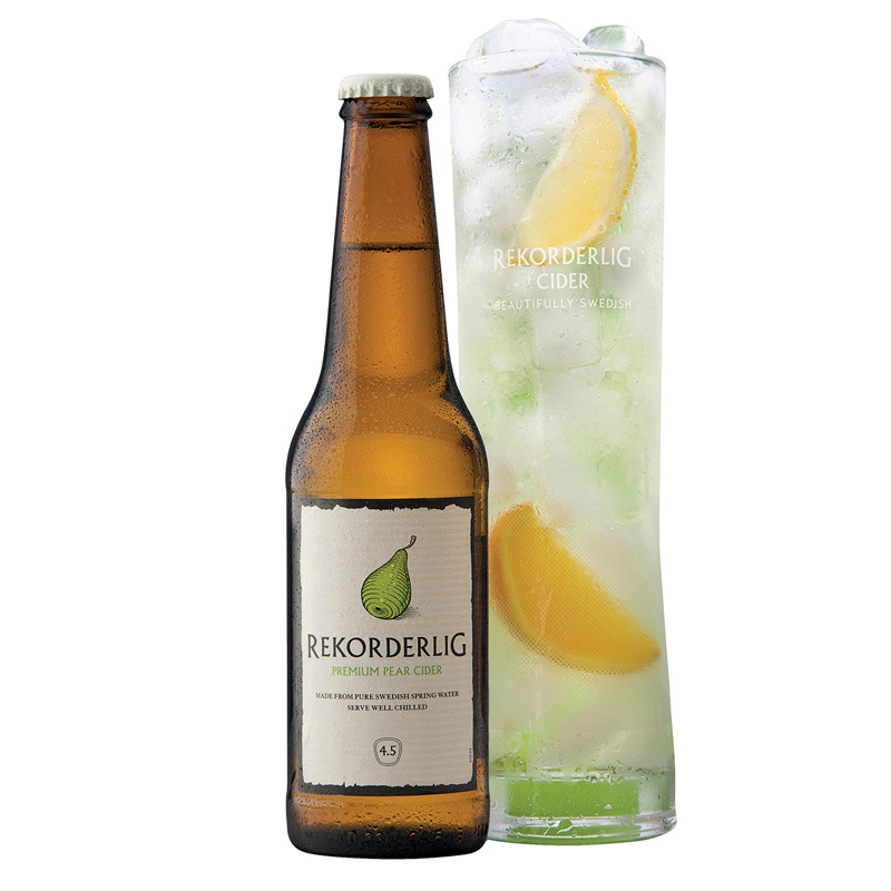 rekorderlig 瑞可德林 果味西打酒梨汁口味啤酒330ml*24瓶