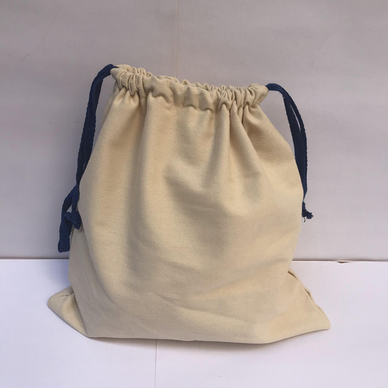 大牌环保印花纯棉布鞋子包包防尘袋面包抽绳双拉收纳袋 可定制