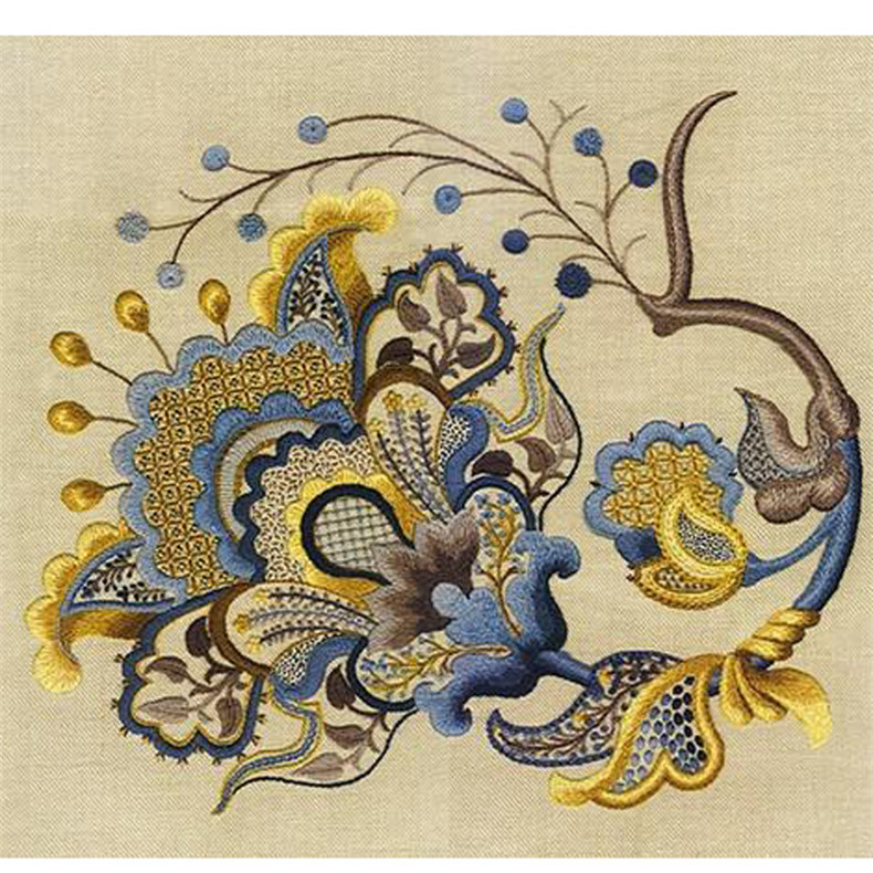 唐服汉服服装中国风图案刺绣加工 布鞋刺绣加工 定制古风演出服