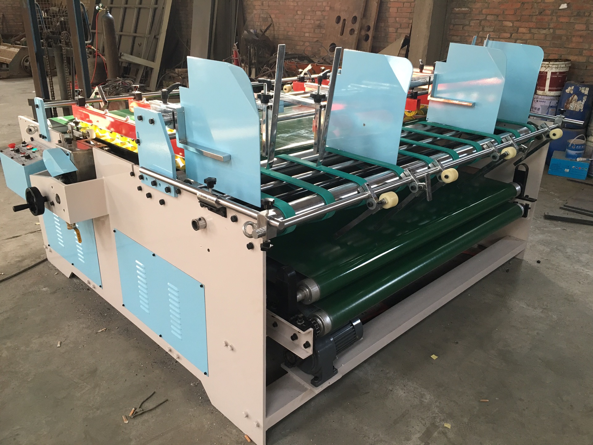 压合式粘箱机 半自动粘箱机 纸箱成型机械设备