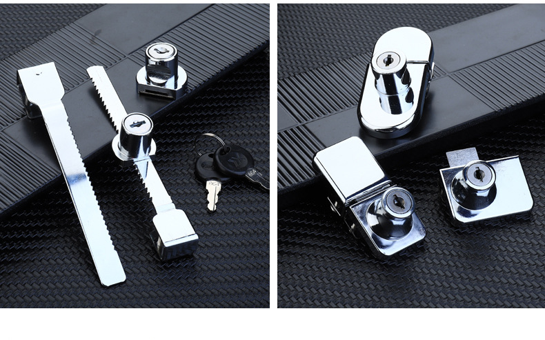 希比信玻璃酒柜锁 厂家直销手机展示柜单开橱窗品质款 玻璃柜门锁