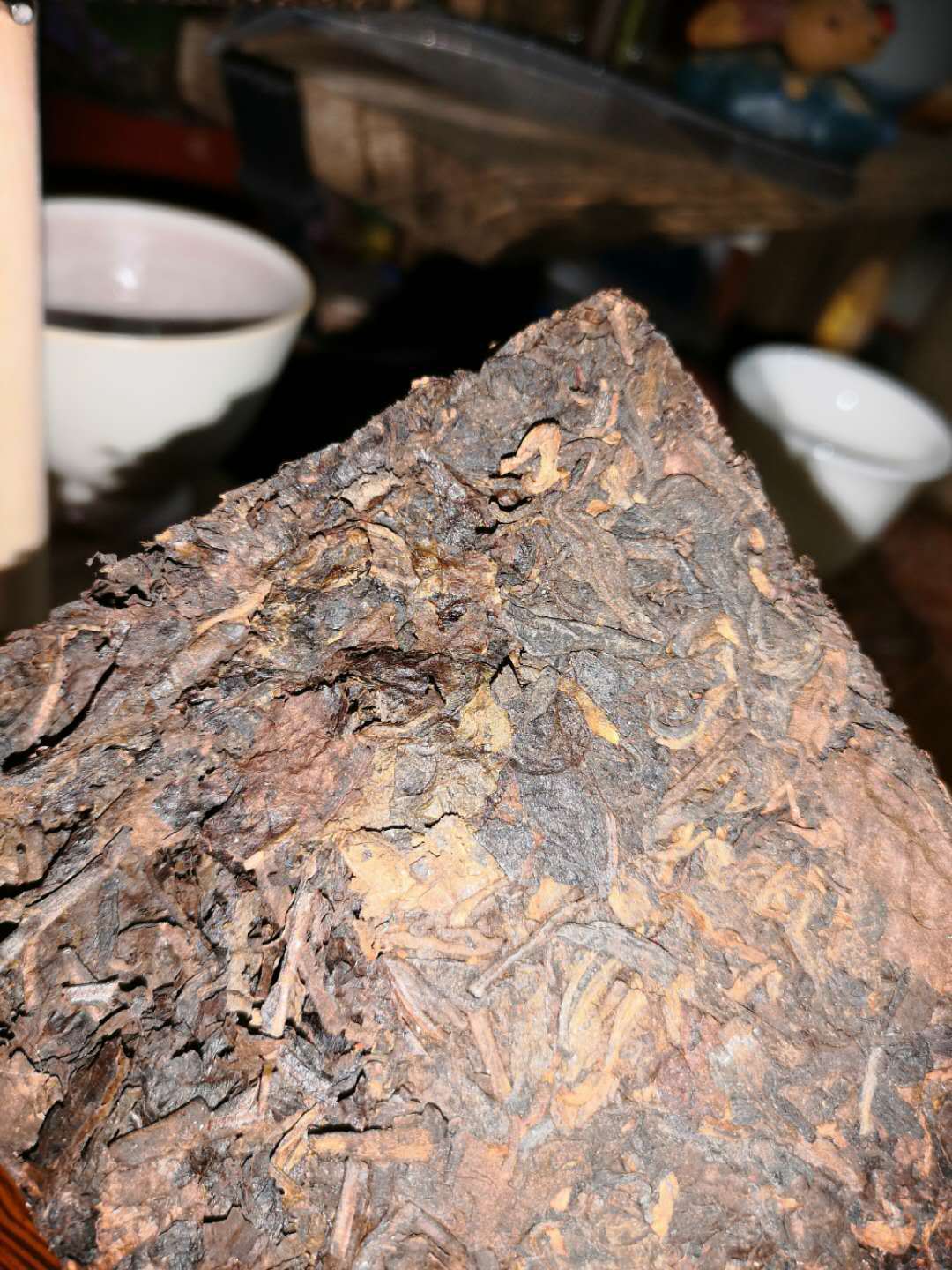 80年代勐库茶砖 250克 冰岛大树茶古树茶 高档古树茶老茶