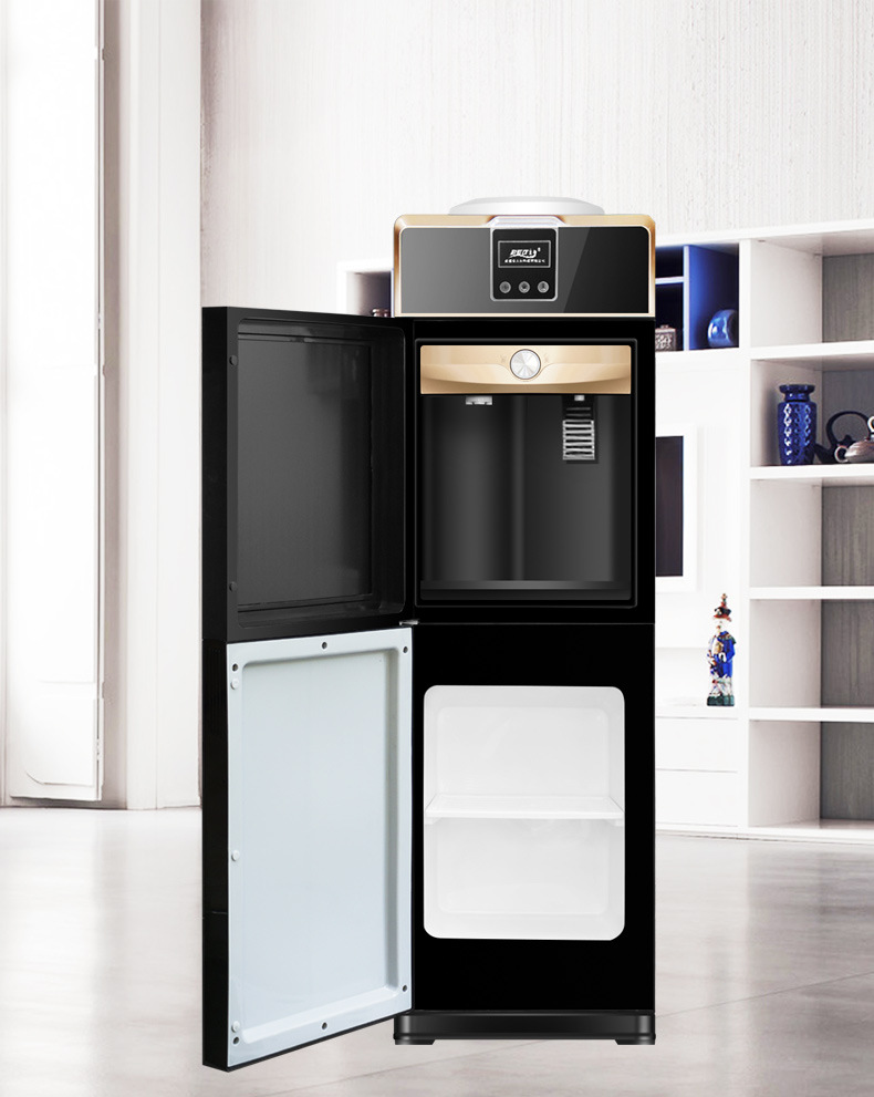 立式饮水机家用办公室节能省电压缩机制冷柜式开水机