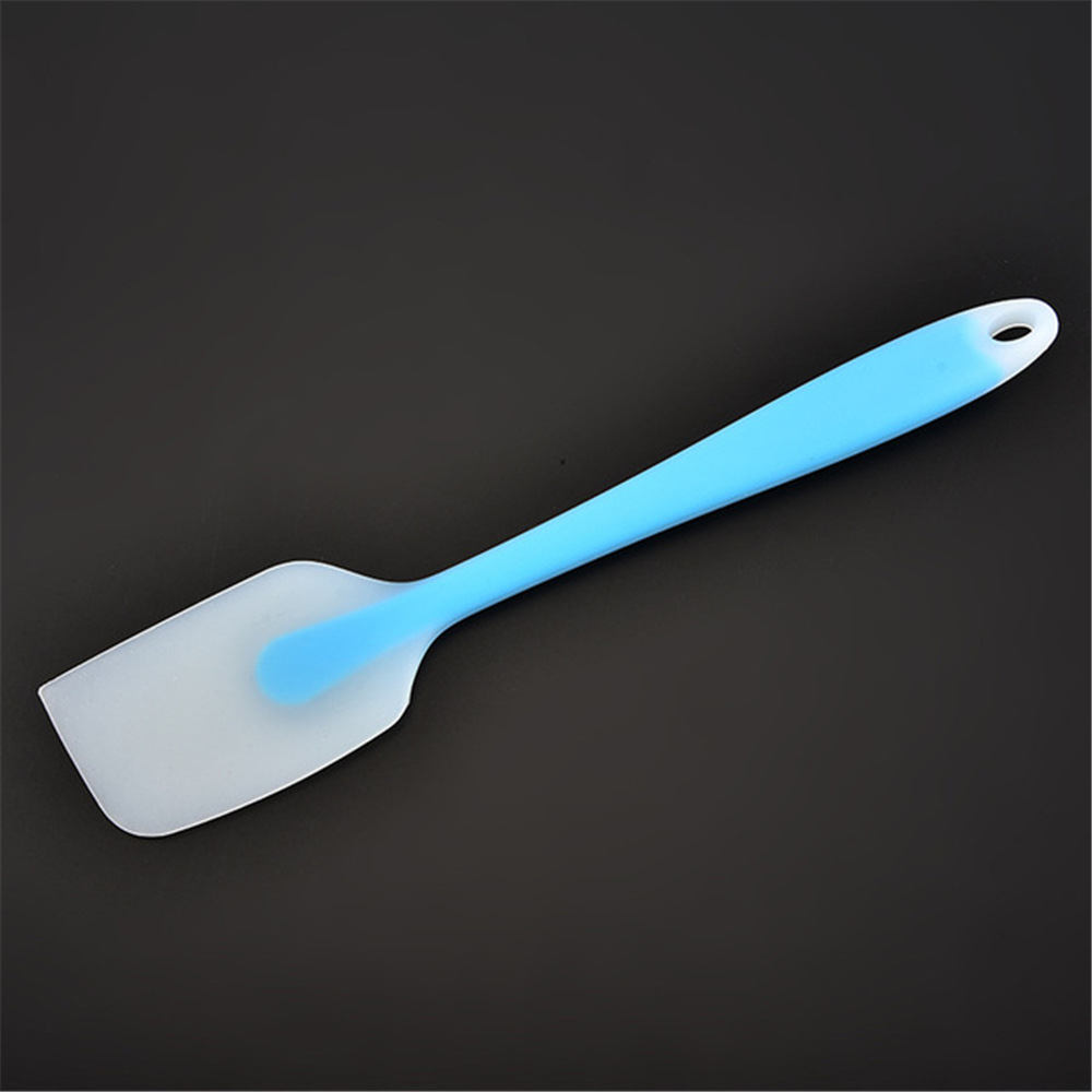 多功能厨房硅胶刮刀高品质硅胶刮刀半透明勺型一体式刮刀烘焙工具