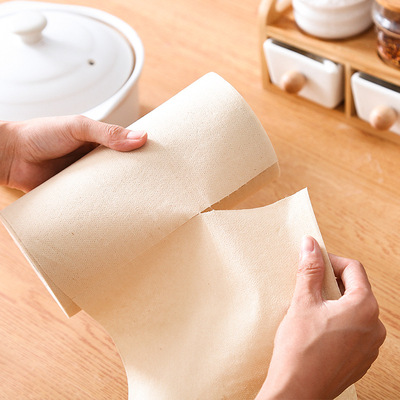 厨房抹布加厚洗碗一次性吸油无纺布擦布清洁加大布免洗不沾油家用