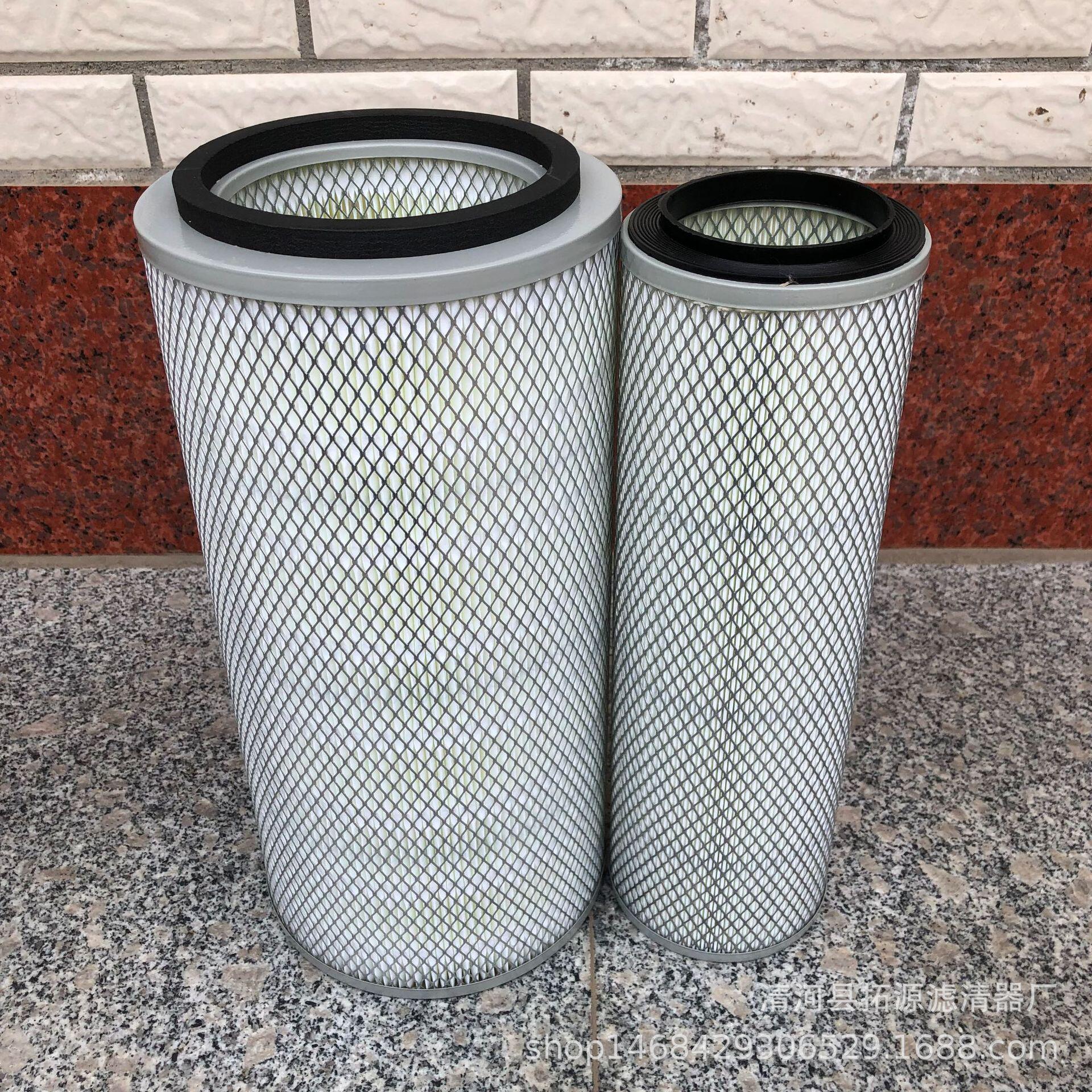 空滤k2036东风康明斯145收割机空气滤清器装载机空气滤芯k2337