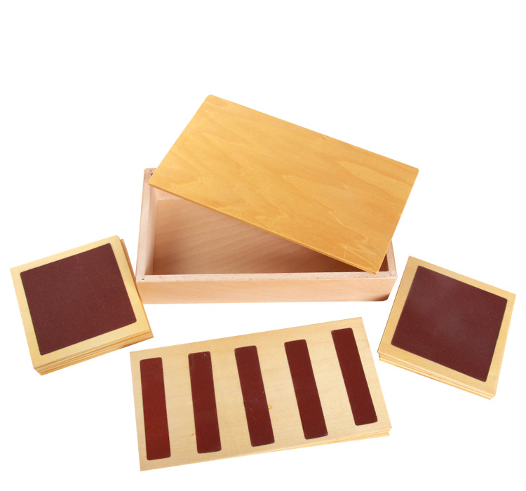 蒙氏教具蒙台蒙特梭利启蒙幼儿园早教益智玩具专业版感官触觉板