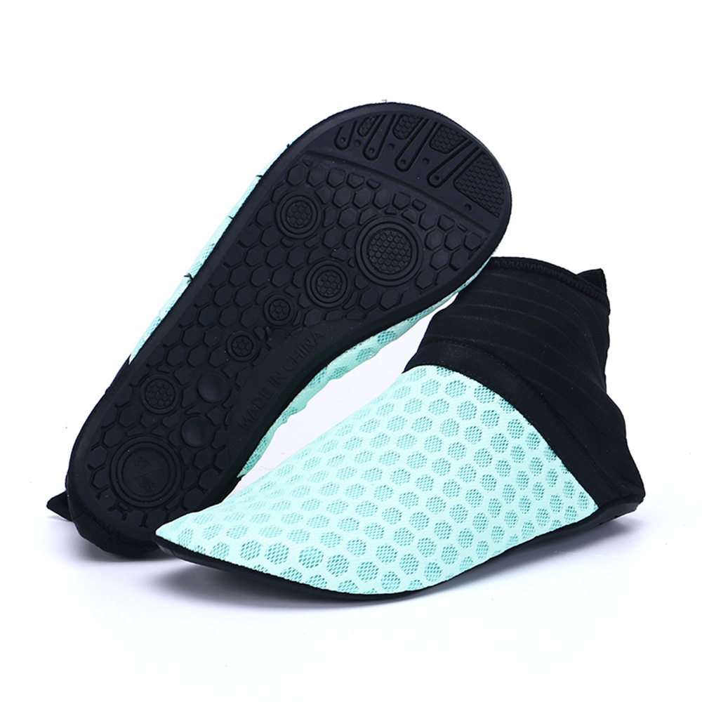 高帮鞋子户外沙滩涉水鞋漏水鞋薄底游泳鞋赤足贴肤溯溪鞋