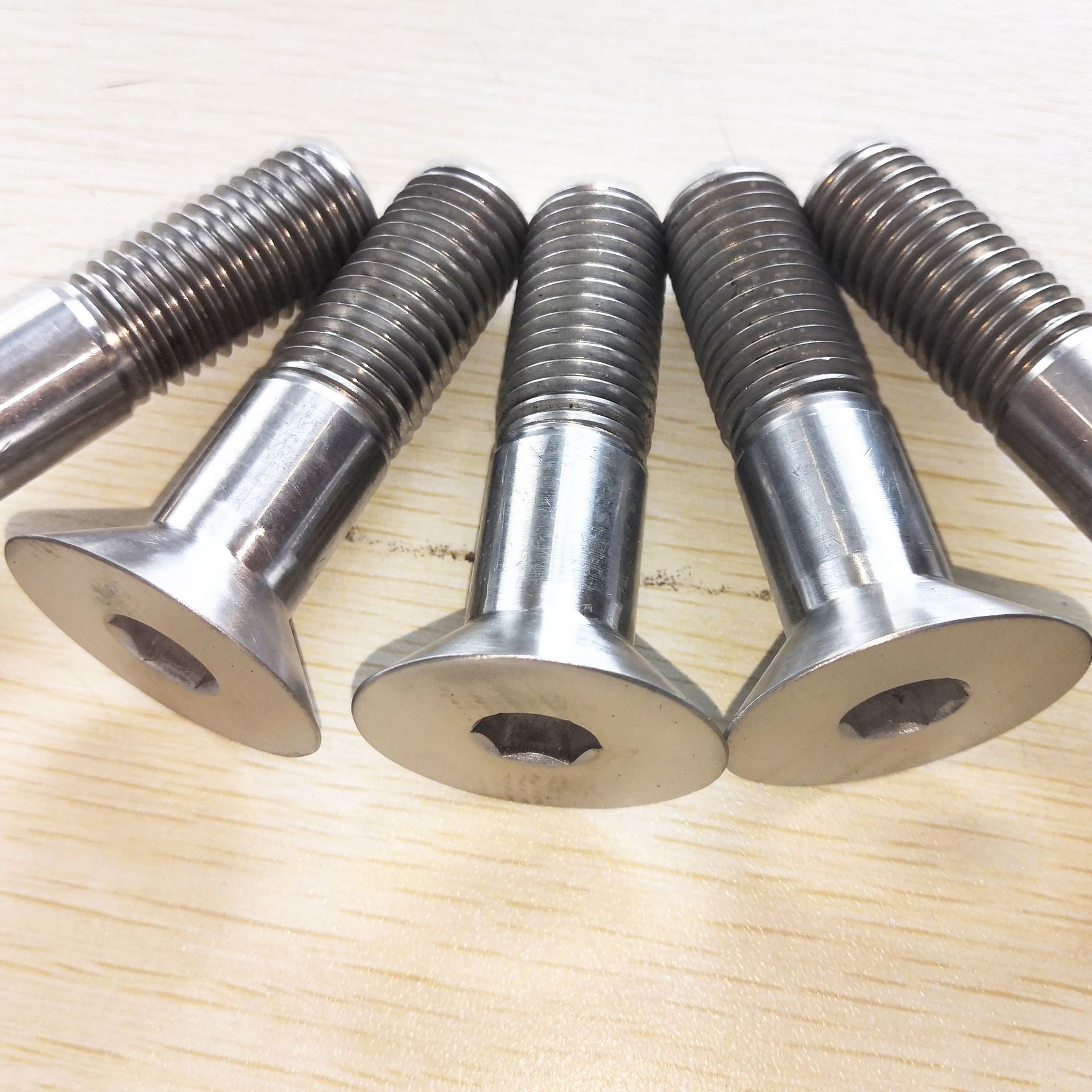 不锈钢沉头内六角螺栓 沉头内六角螺丝  带法兰沉头内六角螺丝 m2