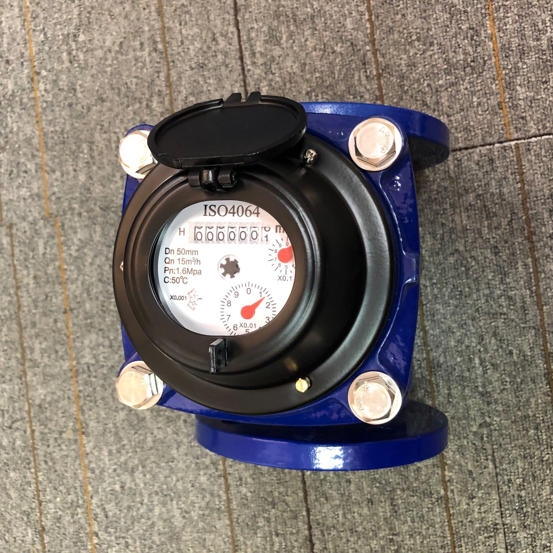 出口单 50mm钢罩可拆式水表 宁波厂家直销-阿里巴巴