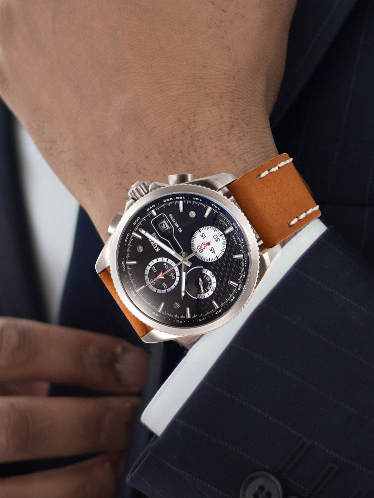 酷尔时顿精钢夜光石英表商务男士腕表皮带情侣表防水手表女8001