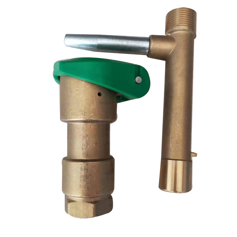 厂家供应 6分1寸 取水器钥匙铜取水栓黄铜快速取水阀 绿化取水器