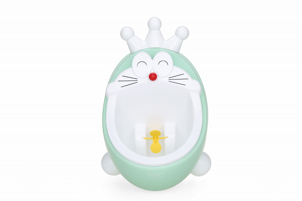 卡通韩版站立式儿童小便器宝宝小便斗婴儿小便池男童叮当猫尿壶