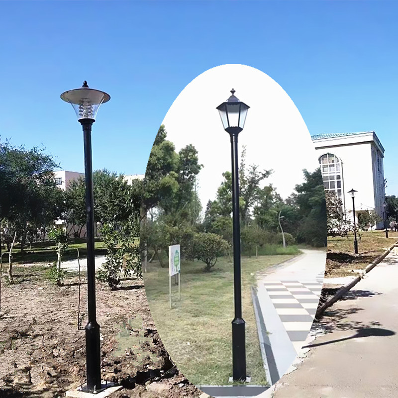 太阳能户外庭院灯3米3.5米路灯高杆灯单头景观家用小区别墅道路灯
