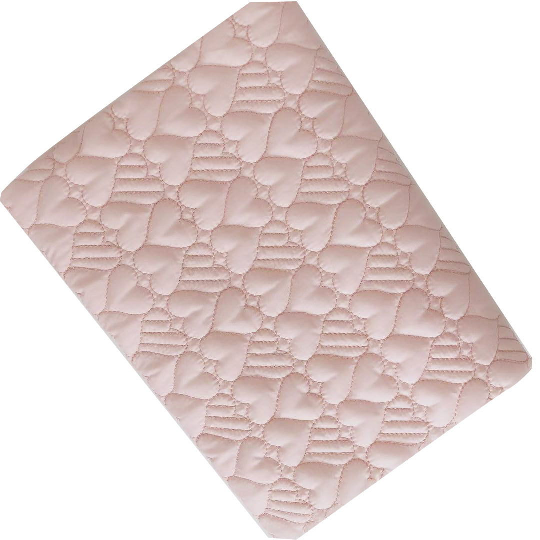 绗缝加工 座椅箱包靠垫几何花型 金属丝提花 鞋帽无纺布底箱