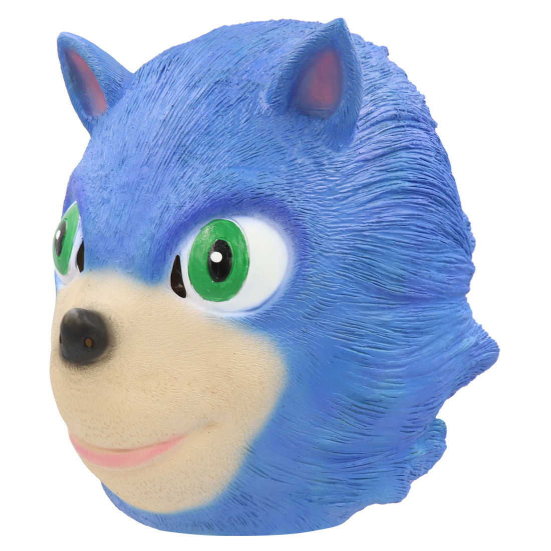 跨境专供sonic 小刺猬面具索尼克超音速小子超音鼠卡装头套