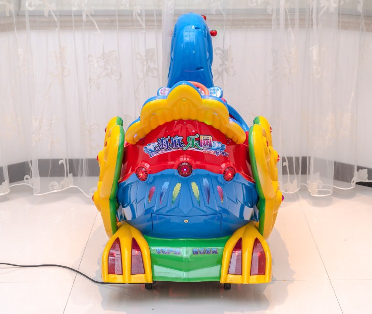 新款热卖投币天鹅摇摇车电动商用小孩摇摆机儿童超市门口玩具车