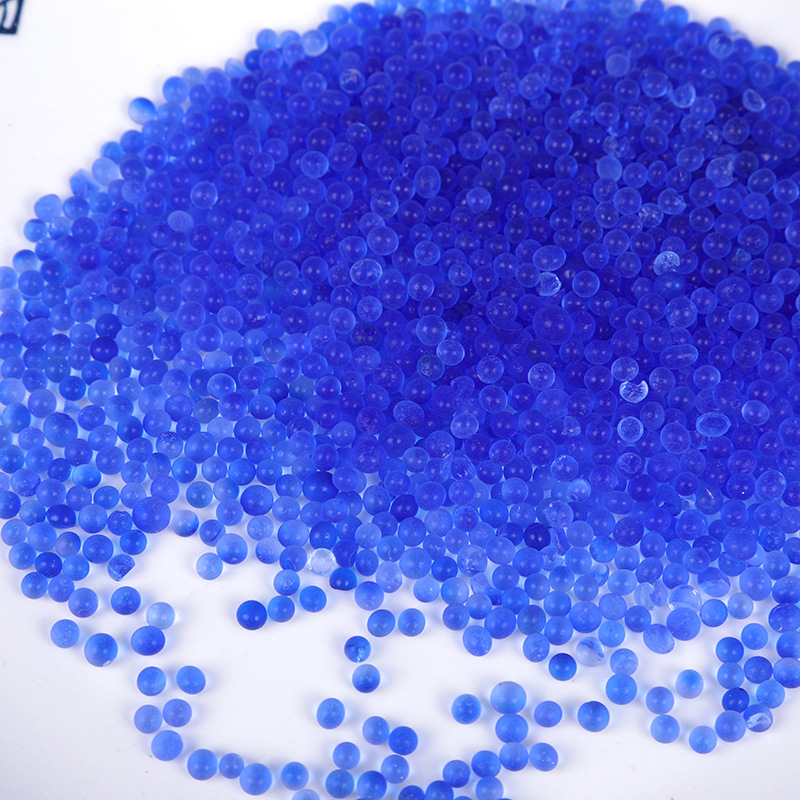 厂家直销500g瓶装蓝色变色硅胶干燥剂 颗粒无香型家用电器防潮剂