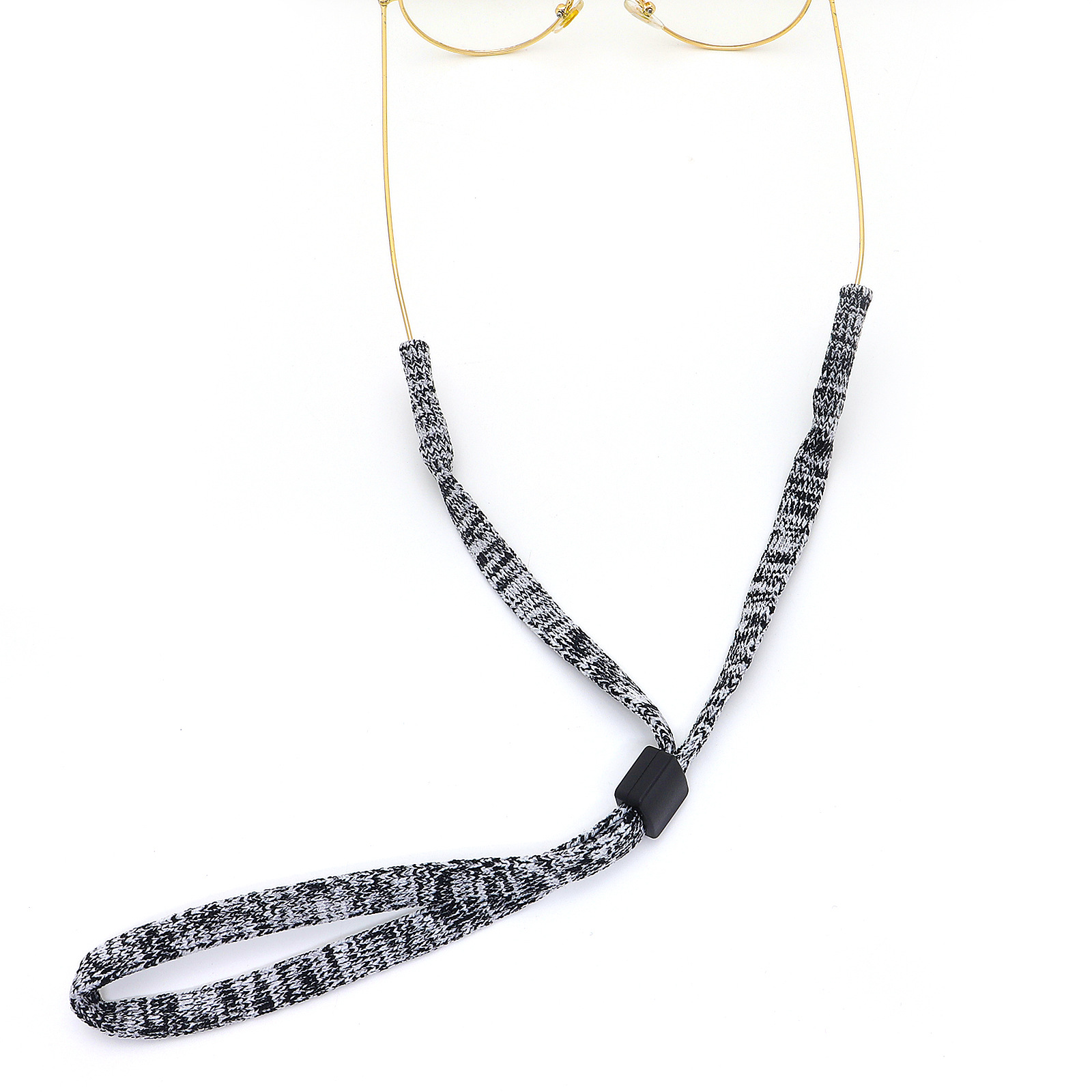 眼镜防滑绳 眼镜吊绳 手工绳眼镜带 高弹圆绳眼镜带 民族眼镜链