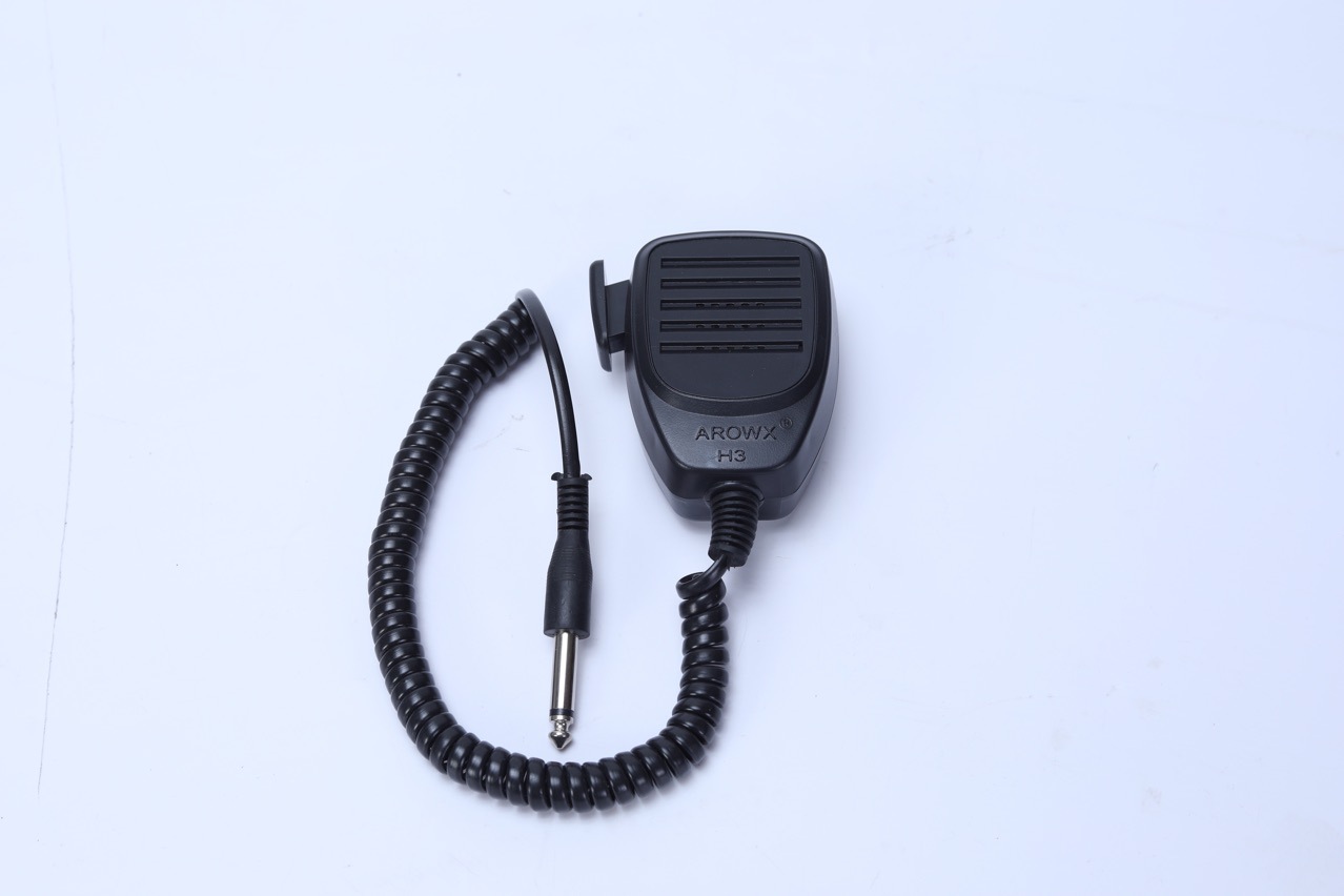 雅炫车载喊话器h3手持话筒手麦麦克风手柄话筒厂家供应手握话筒h3