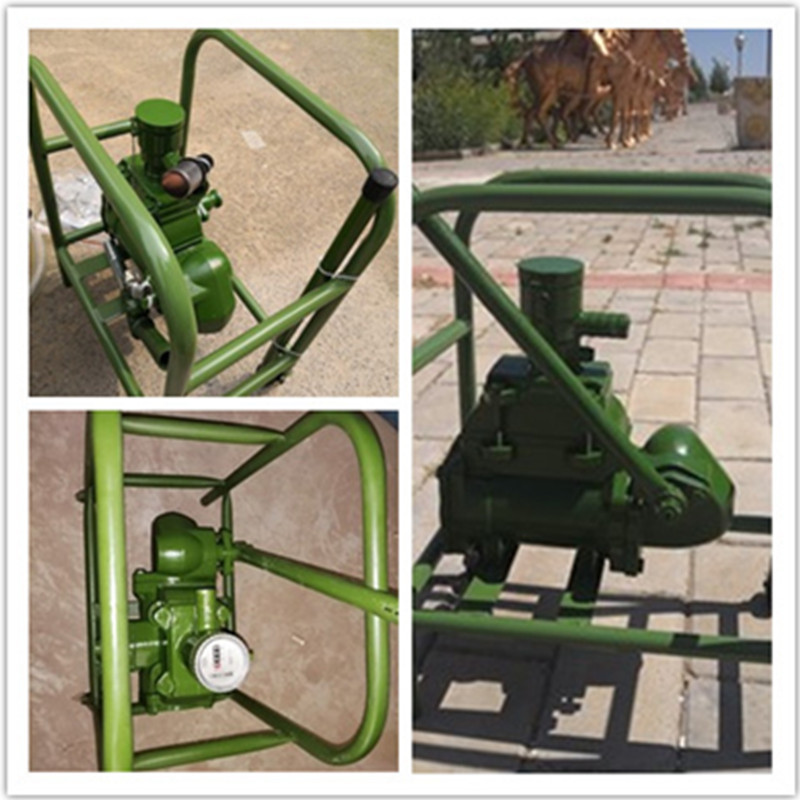 手摇计量加油泵手动防爆抽油泵简易加油机输油泵加油站油库配件