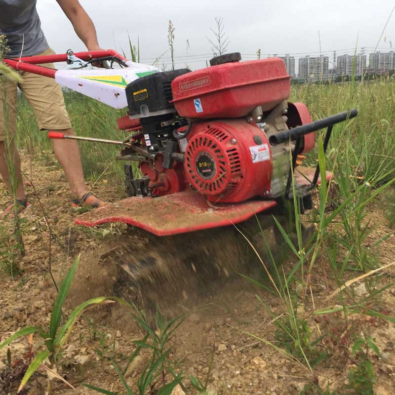 小型轻便式开沟犁地机 农用田间除草机 起垄覆膜施肥播种机