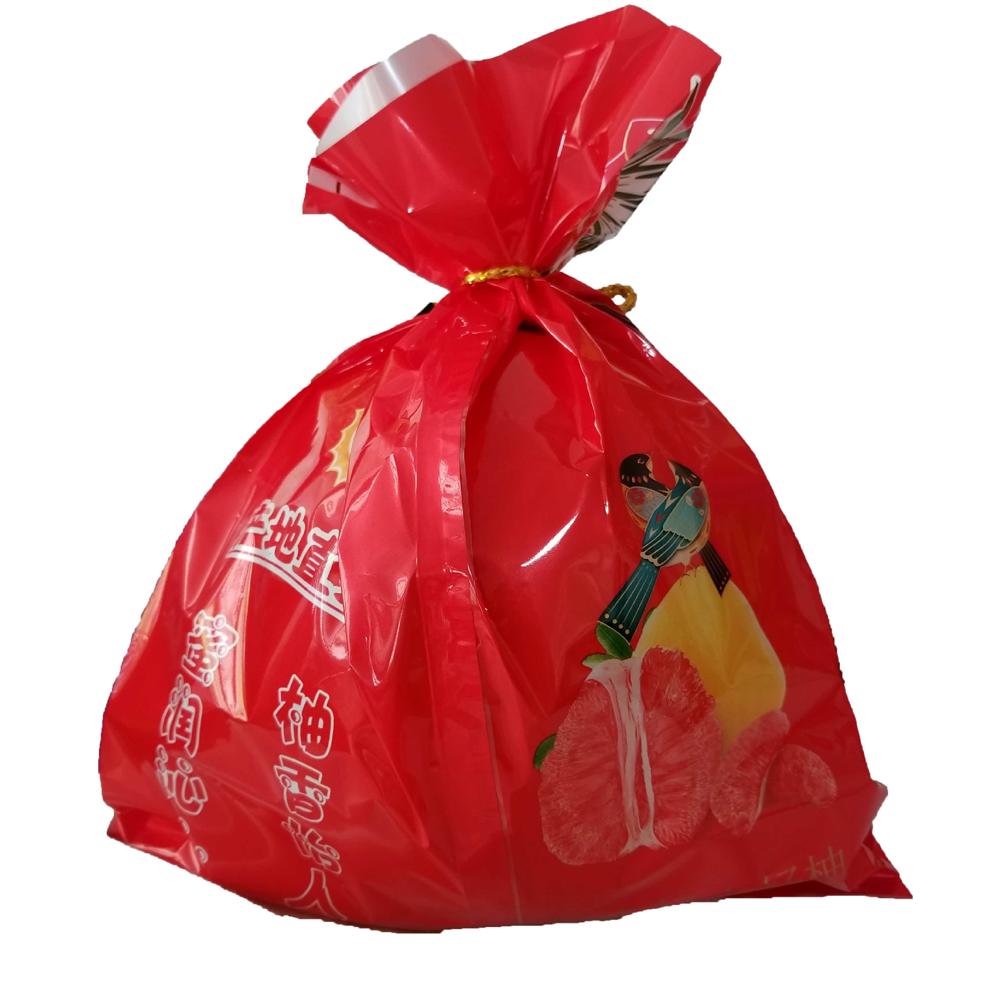 红肉蜜柚包装 亮光双层柚子袋 精品蜜柚包装袋新品上市爆款可定制