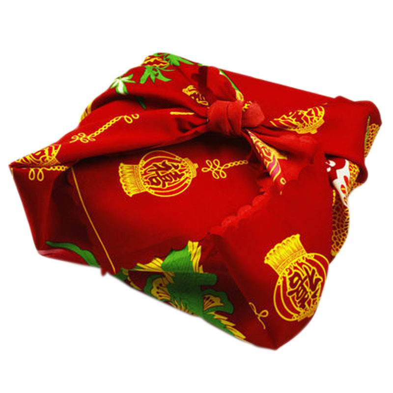批发新娘陪嫁大红包袱皮子 喜字包袱包裹皮 包袱布包裹布结婚用品