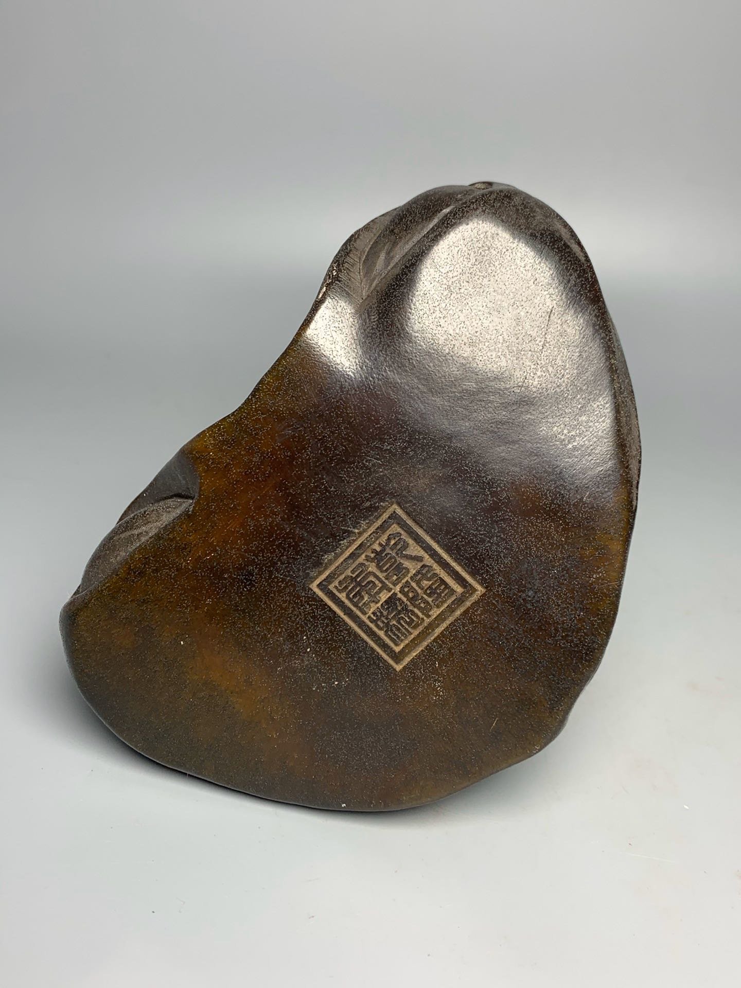 做旧仿古古玩仿犀牛角达摩 农村收淘 老货老物件家居饰品