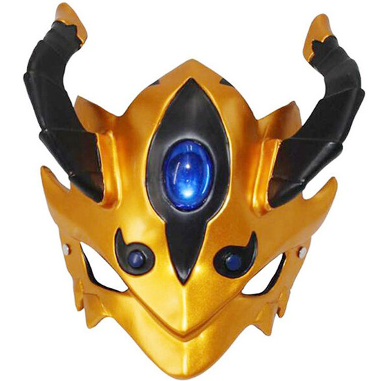 新款古风中国风兰陵王面具假面舞会派对万圣节面罩脸罩影视道具