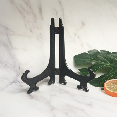 盘子支架陶瓷圆盘底座托架工艺品摆件摆盘架三角支架