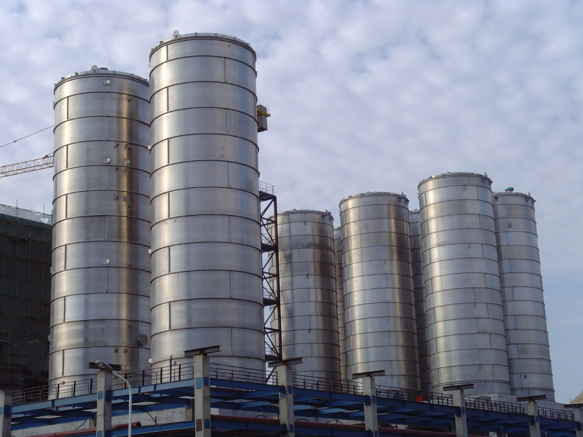 铝料仓 铝镁合金料仓 铝仓 铝合金储罐 铝罐系列(3))