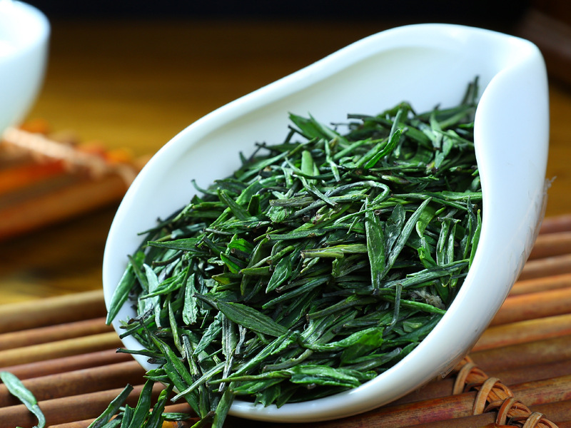兰韵幽香新茶峨眉山云雾绿茶单芽雨前高山竹叶茶青针浓香嫩芽雀舌