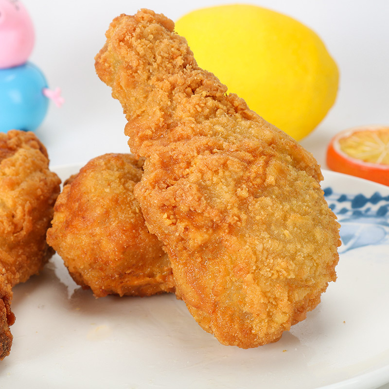 嘉吉妙脆鸡腿 香酥脆皮琵琶腿 4包*2.5kg 约80个/箱 裹粉鸡腿