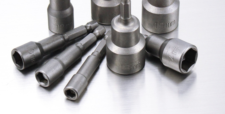 磁性风批套筒_/磁性风批六角套筒六角柄风批头6角套筒六角套筒头