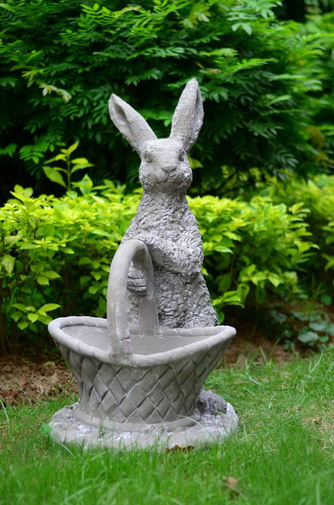 福建工厂直销可定制打样树脂水泥氧化镁工艺品字母鹅花园摆件批发