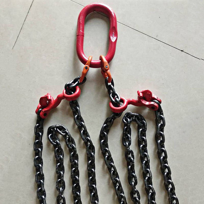 工业起重用链条吊具索具 卸钢筋底链承重大链条吊索具 起重吊链