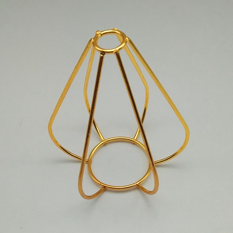 led铁丝台灯配件 厂家直销铁丝台灯工艺品 圣诞家居装饰台灯挂件