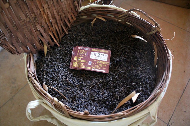 三鹤六堡茶35006 散茶 500克10年陈广西特产梧州茶厂黑茶