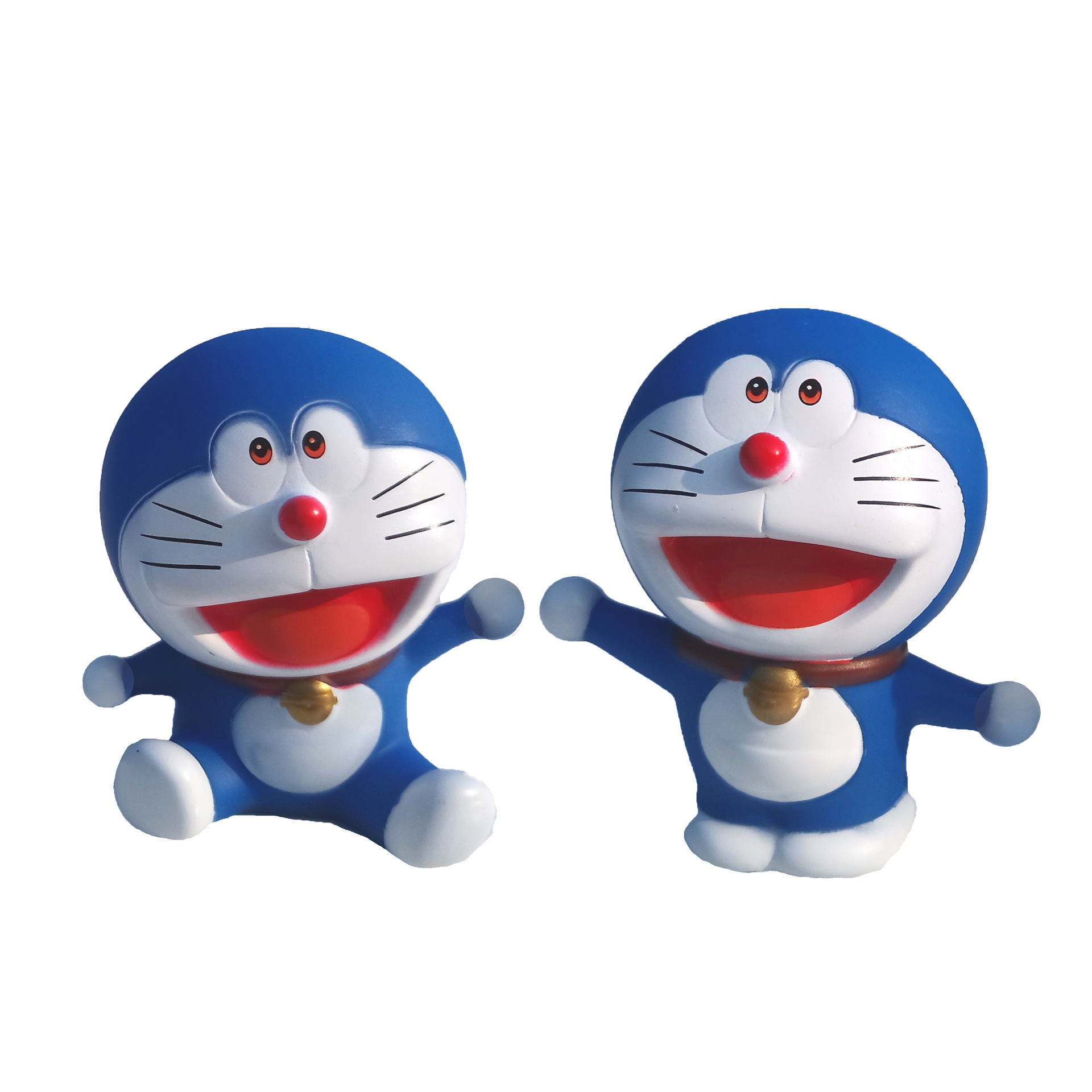 蛋糕装饰摆件大号搪胶叮当2款搪胶蓝胖子 大号款哆啦a梦手办摆件