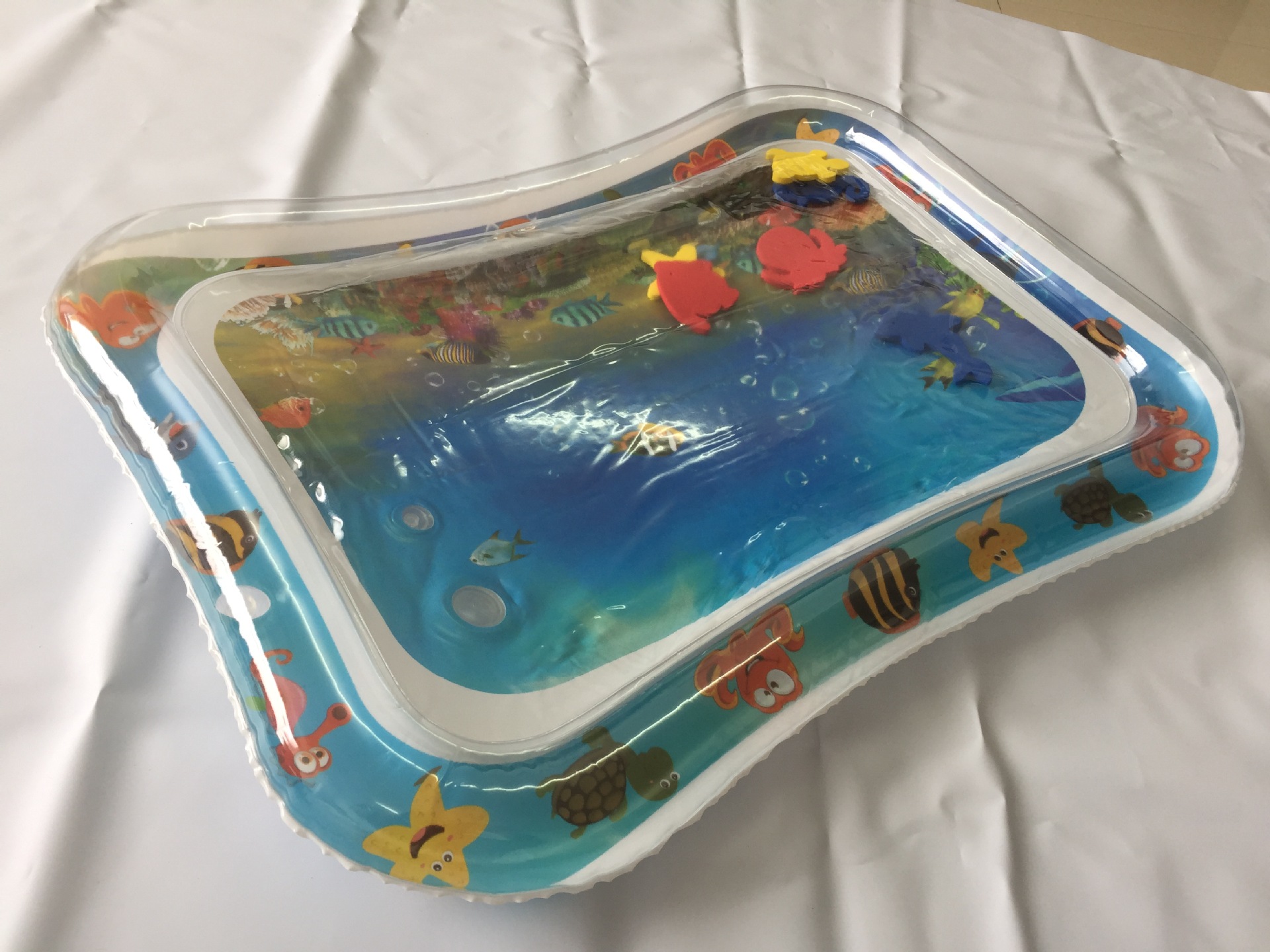 充气水垫 宝宝充气拍拍乐水垫婴儿充气水垫 拍拍水垫玩具