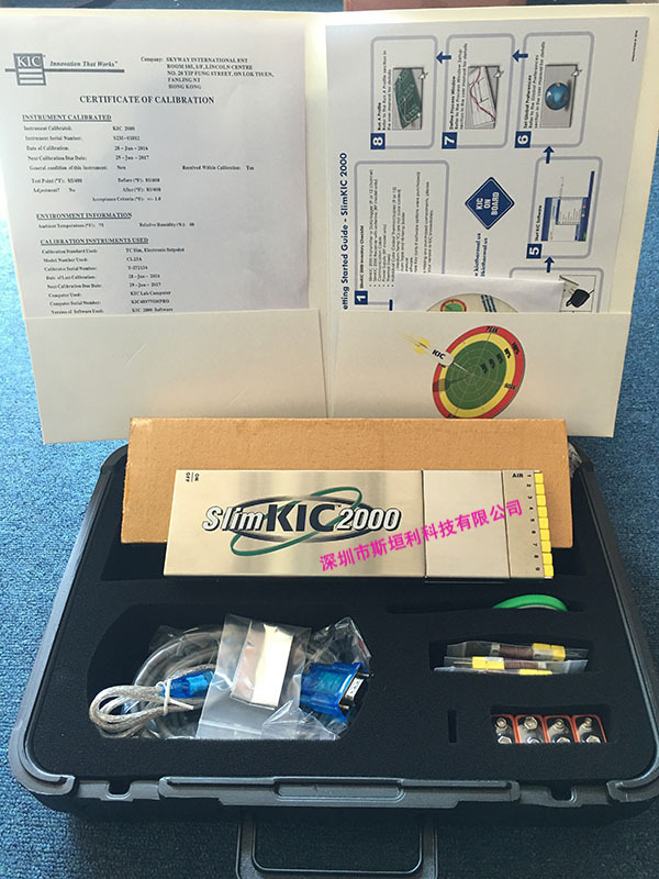 回流焊炉温跟踪仪reflow solder波峰焊测温仪kic  2000炉温测试仪