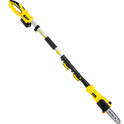 电动高空锯树神器修树电锯带伸缩杆果树锯充电式绿化园林高枝链锯