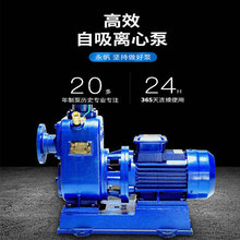 永帆ZW自吸泵380V排污泵卧式离心泵农用高扬程大流量喷灌增压泵