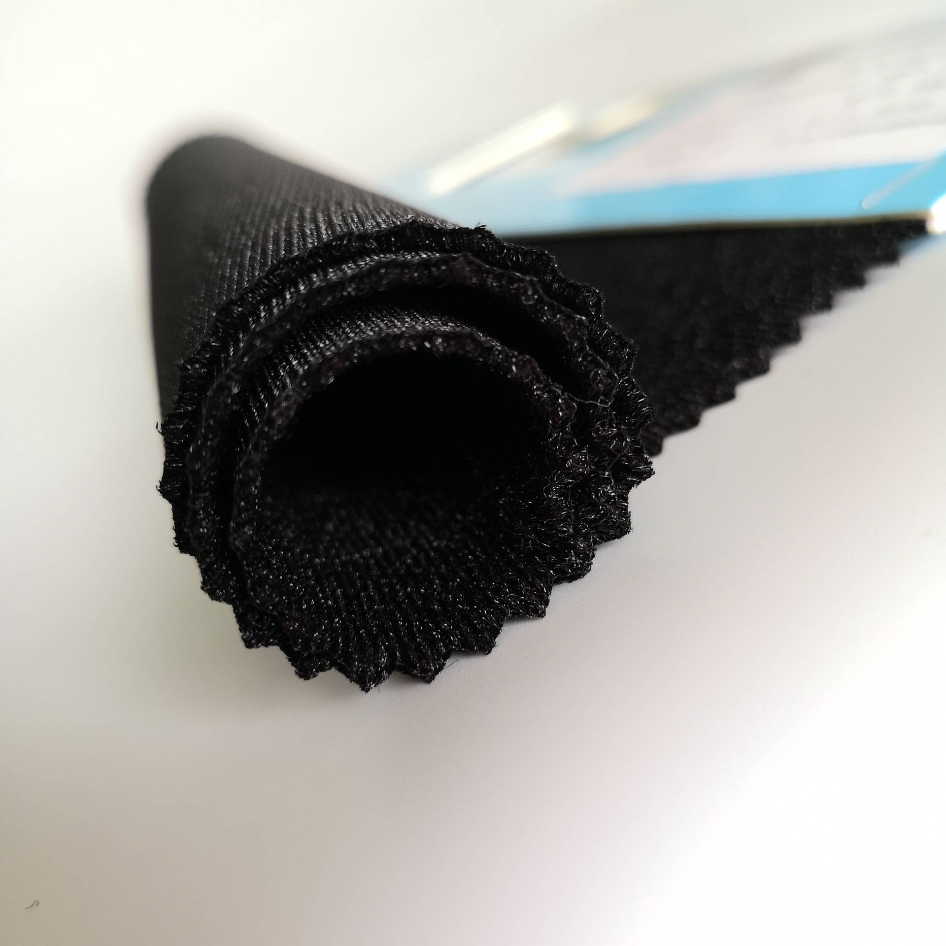 28og粘扣布 黑色亮光尼龙粘扣布 厂家直销耐拉尼龙粘扣布