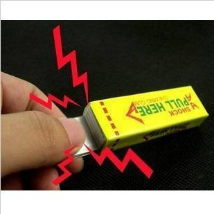 愚人节口香糖电人