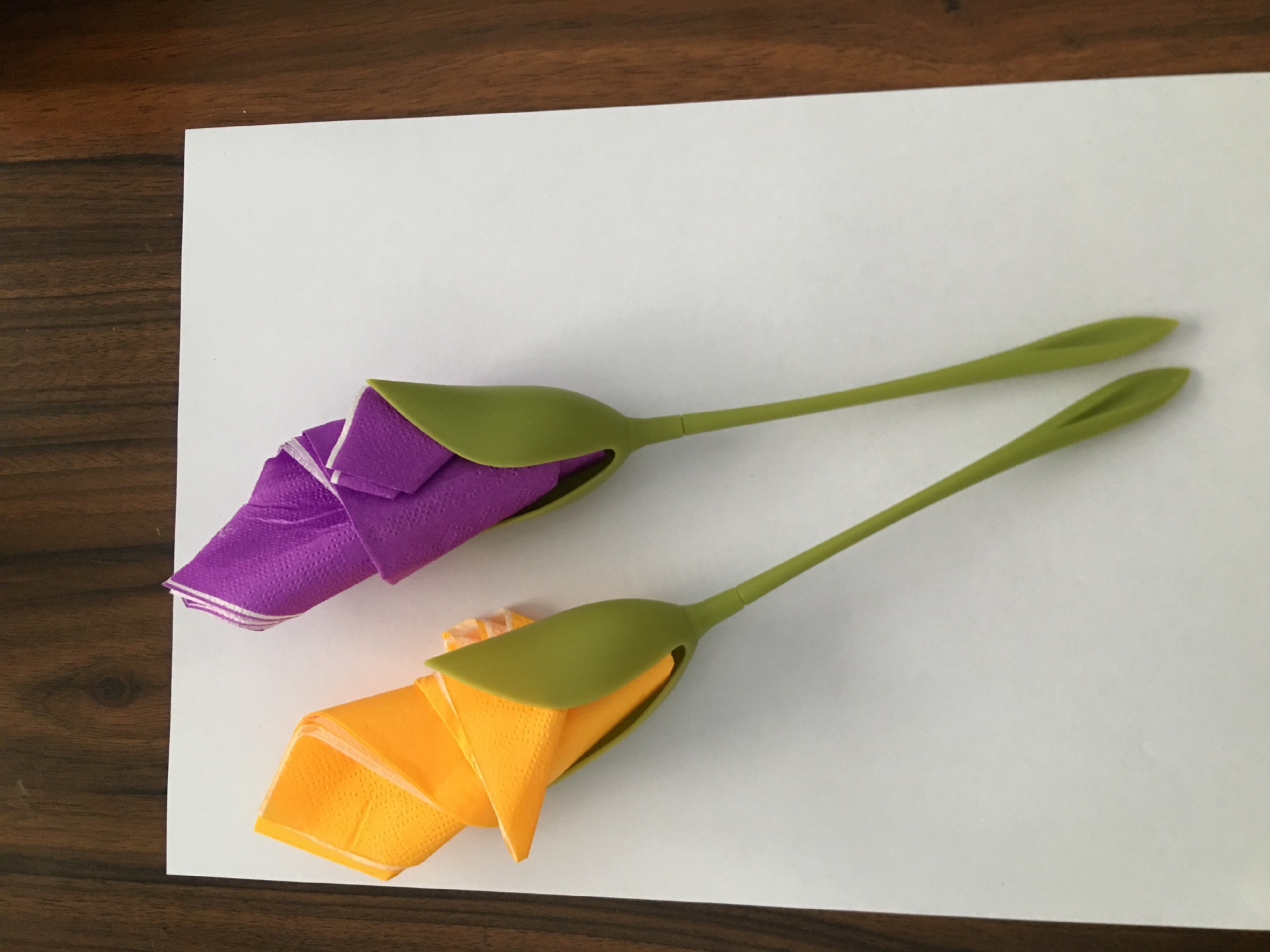 爆款bloom napkin holder 树叶花纸巾卷餐巾纸diy餐厅纸