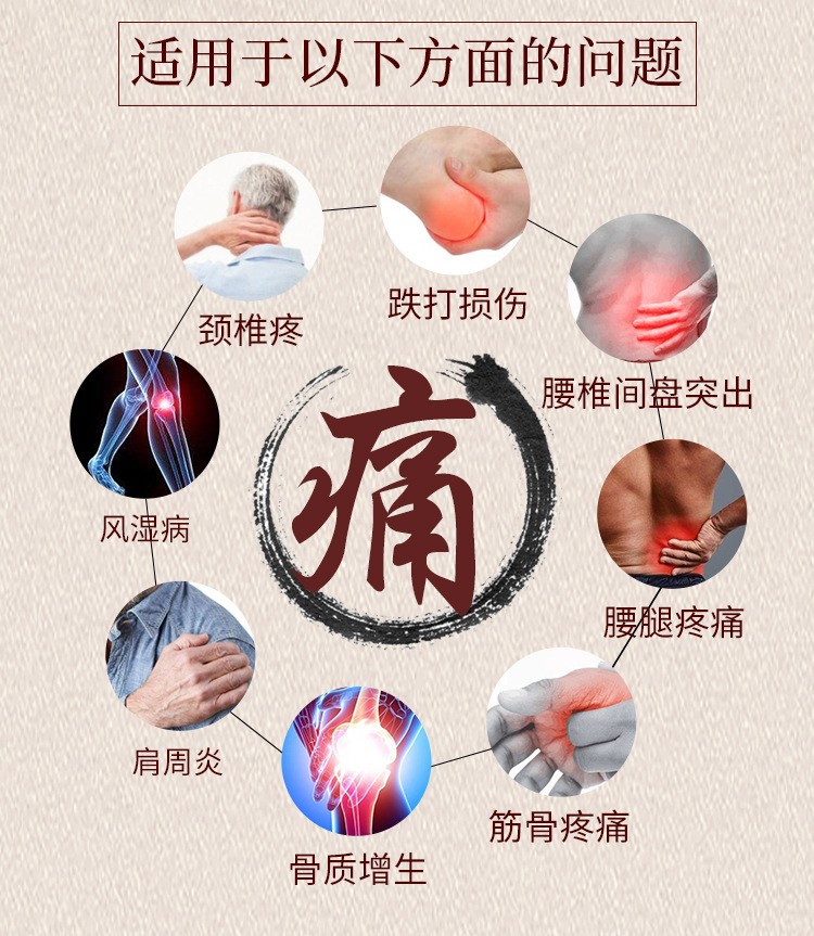 颈肩腰腿疼痛保健贴腰椎贴手工膏药颈肩腰腿痛贴颈椎贴膝盖贴